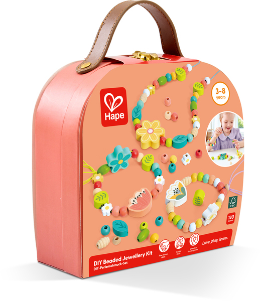 DIY Beaded Jewellery Kit DIY 串珠首飾套裝 (3到8歲)