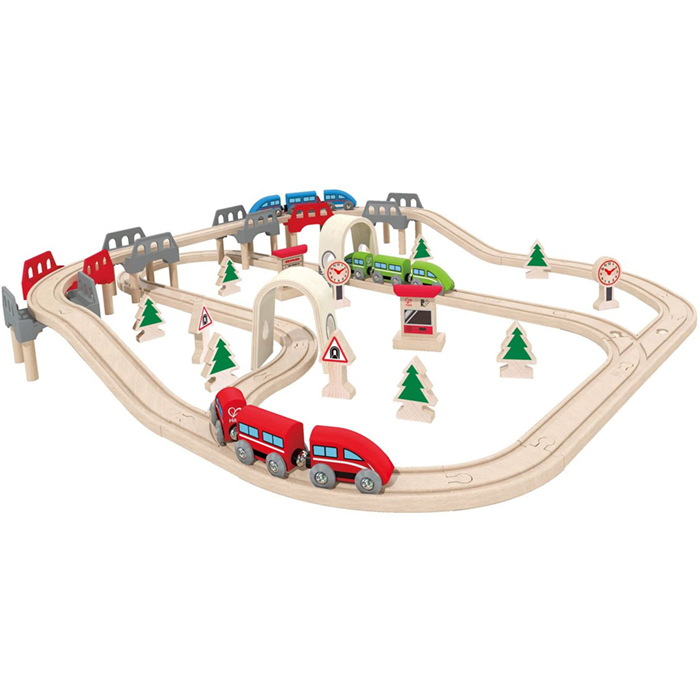 通勤輕軌火車軌道-HAPE-Eurekakids