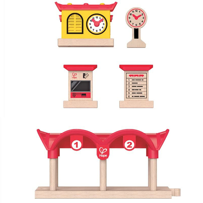 錄放音&燈光火車站台-HAPE-Eurekakids