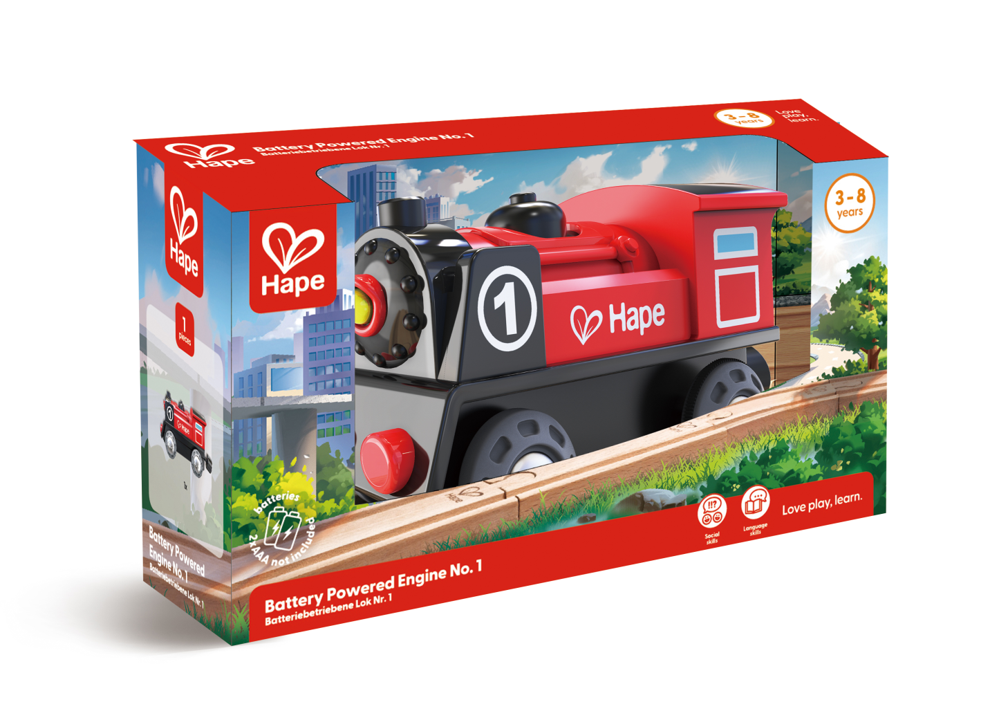 Hape 電動列車 1號 (3-8 歲) 