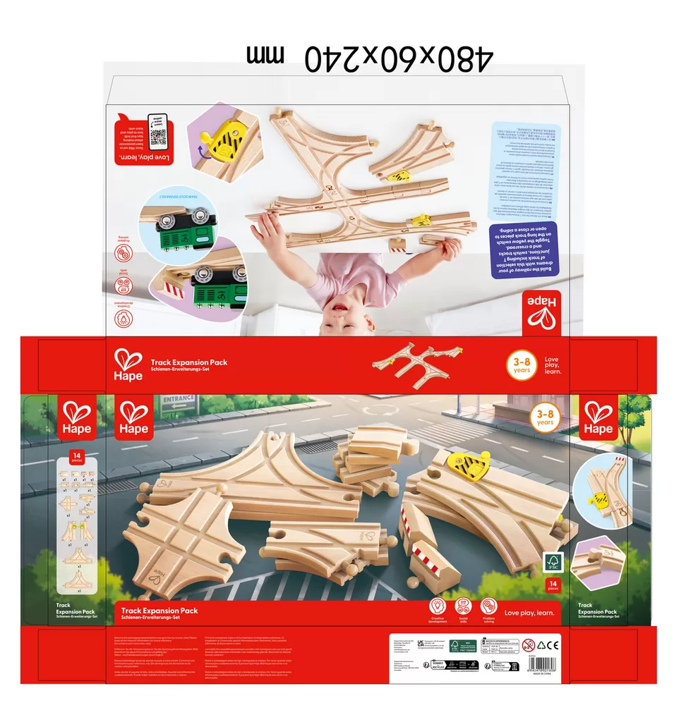 高級軌道建造套件-Hape-Eurekakids