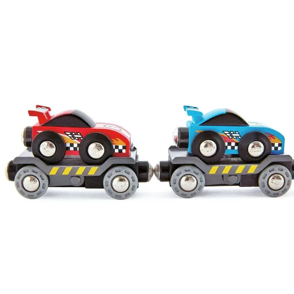 賽車運輸車-Hape-Eurekakids