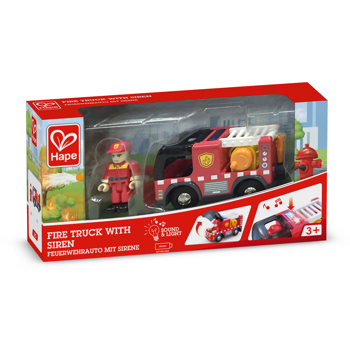 Hape 警笛消防車 (3-8 歲)