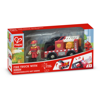 Hape 警笛消防車 (3-8 歲)