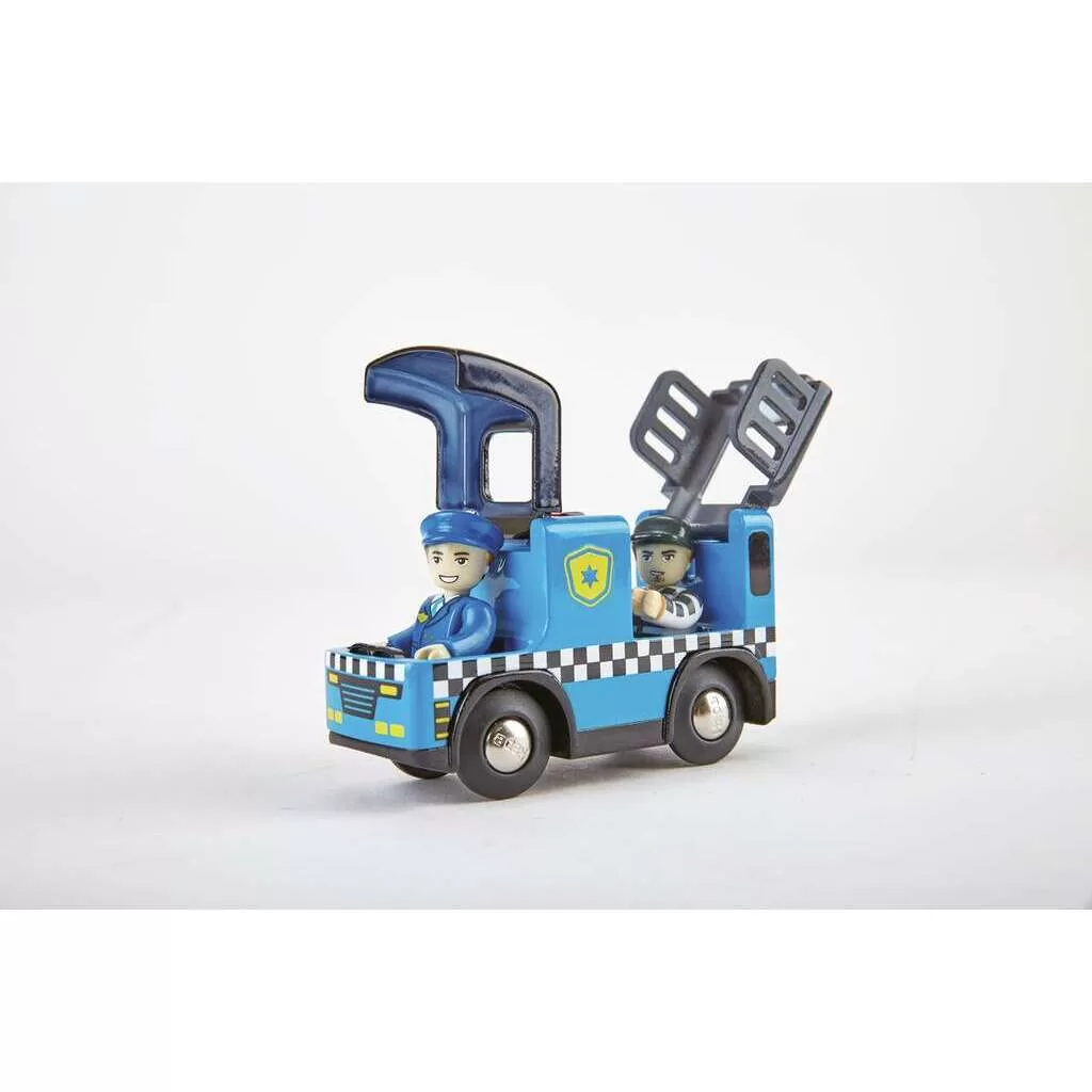 附警笛的警車-Hape-Eurekakids