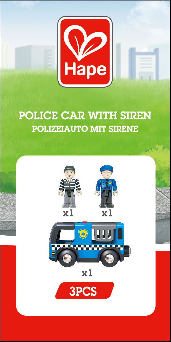 Hape 警笛警車 (3-8 歲) 
