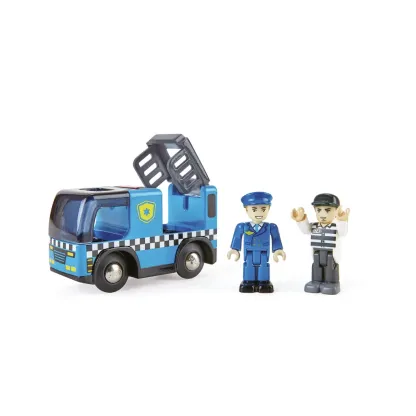 附警笛的警車-Hape-Eurekakids