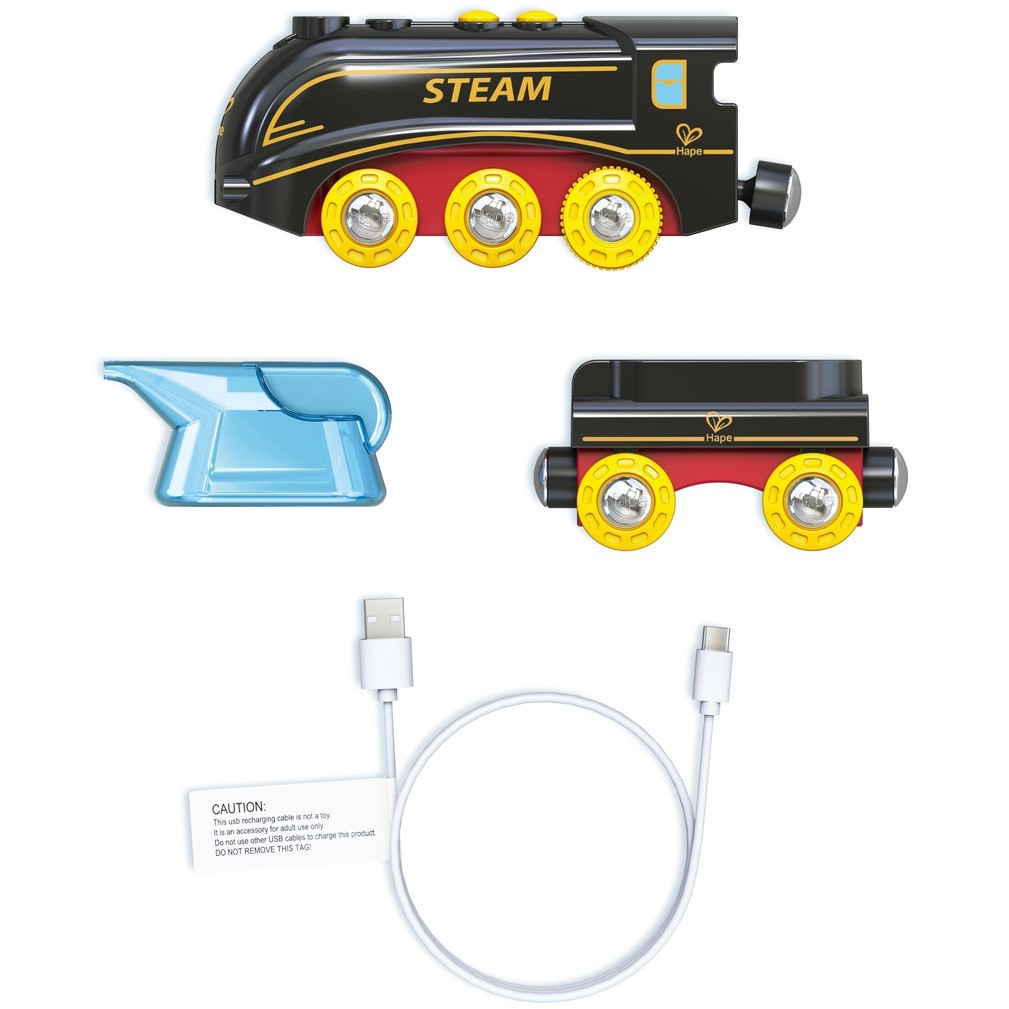 Hape 蒸汽鳴笛火車組 (3-8 歲)