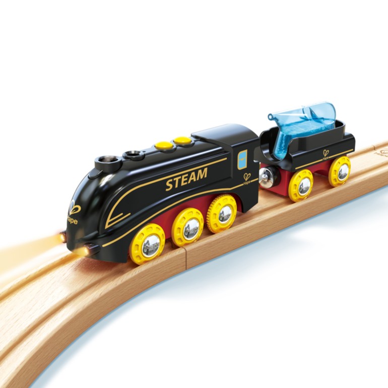 Hape 蒸汽鳴笛火車組 (3-8 歲)