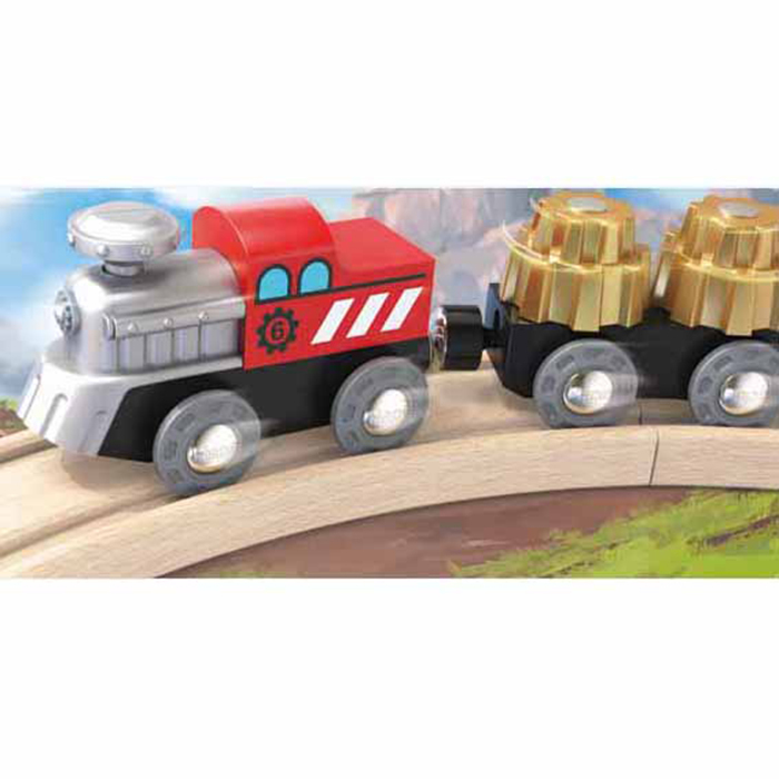 勘探轉輪火車-HAPE-Eurekakids