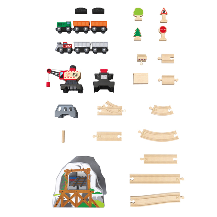 礦運火車軌道-HAPE-Eurekakids