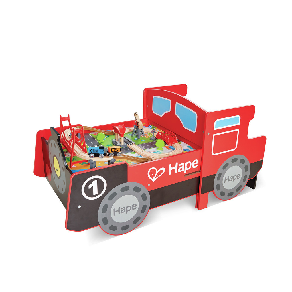抽屜式火車頭遊戲桌 (STEAM 系列)-HAPE-Eurekakids