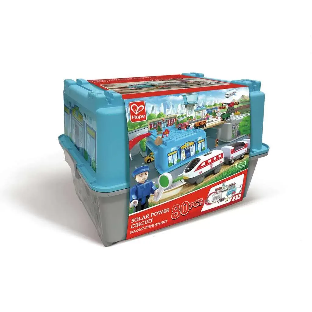 超級城市火車桶套裝-Hape-Eurekakids