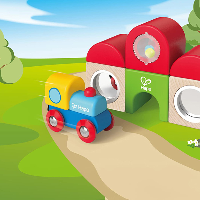 積木車站組合-HAPE-Eurekakids