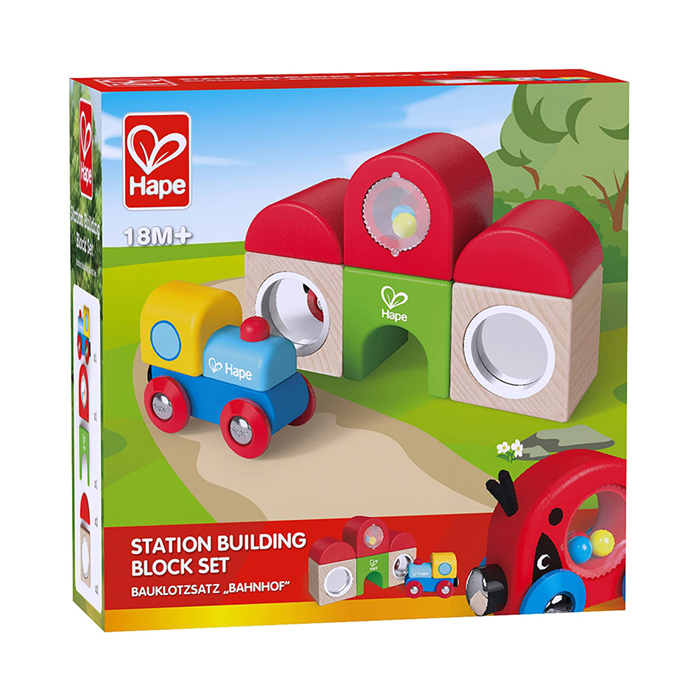 積木車站組合-HAPE-Eurekakids