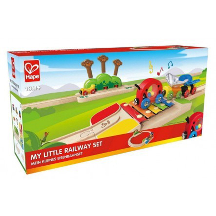 叢林音樂火車軌道-HAPE-Eurekakids