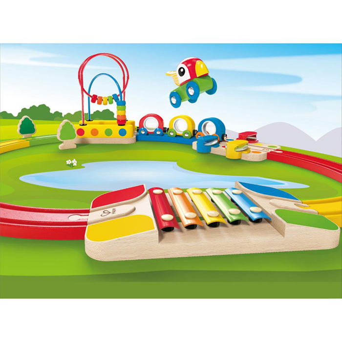 早旋律觀光火車軌道-HAPE-Eurekakids