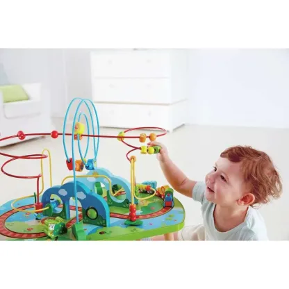 叢林探險鐵路桌-Hape-Eurekakids