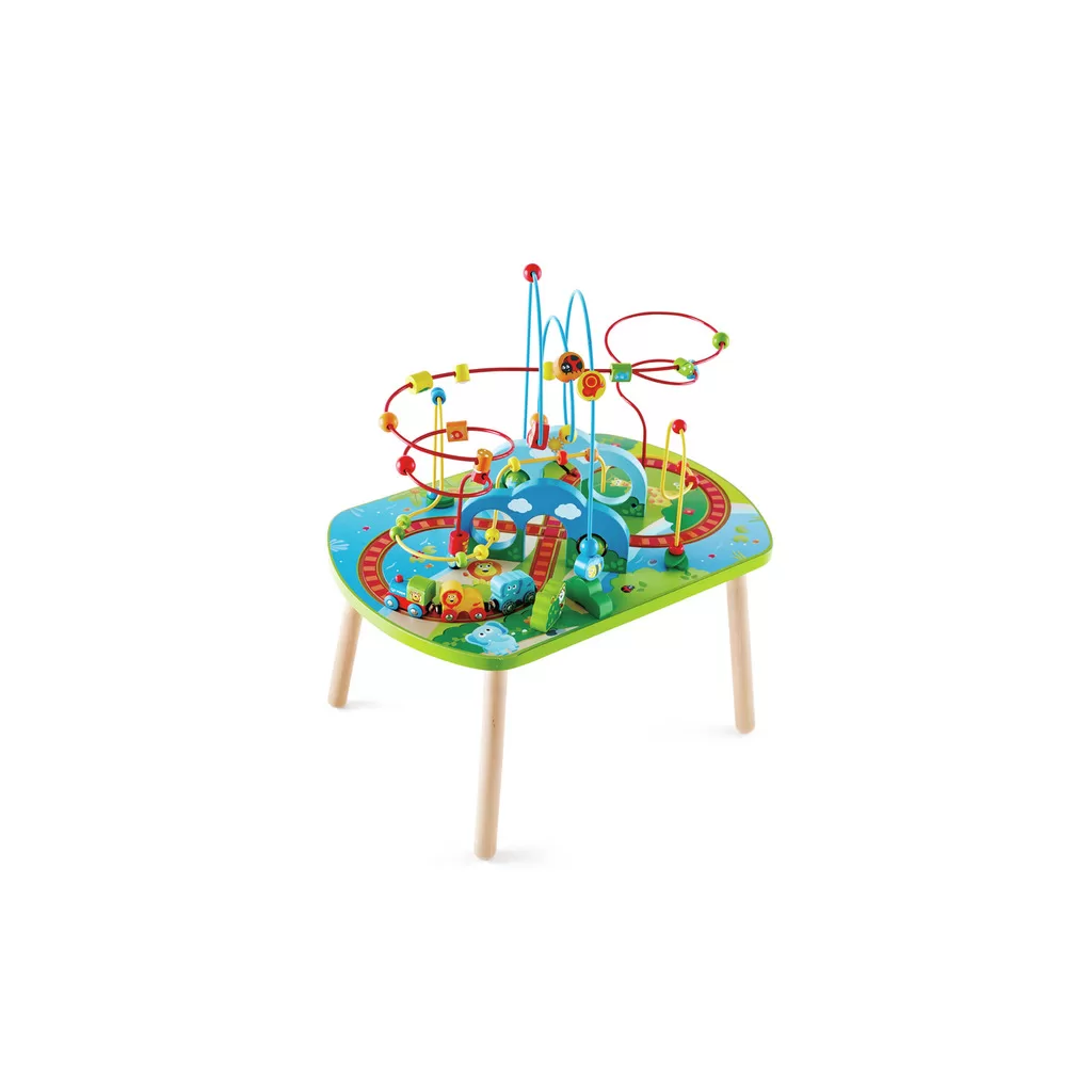叢林探險鐵路桌-Hape-Eurekakids