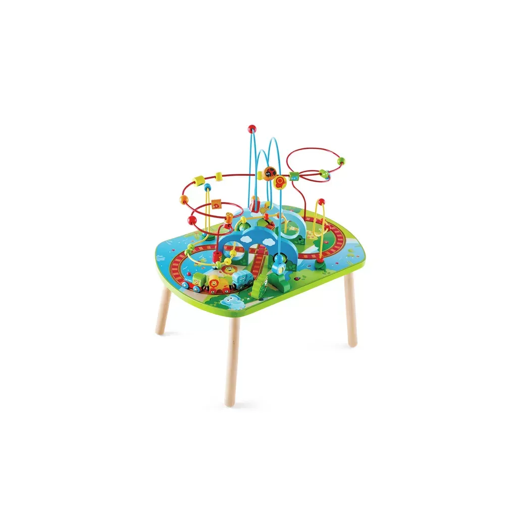 叢林探險鐵路桌-Hape-Eurekakids