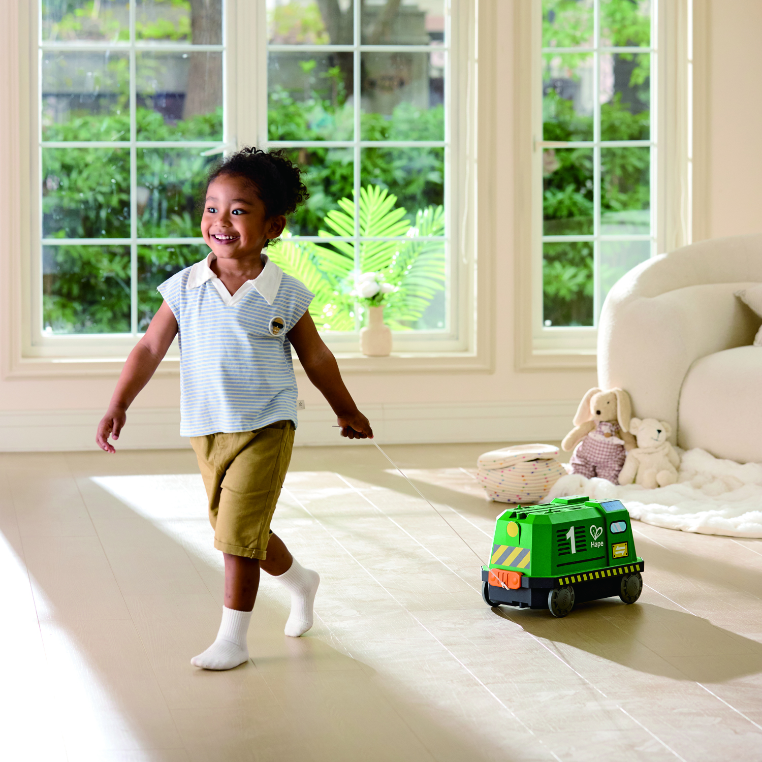  城市鐵路火車桶套裝-Hape-Eurekakids