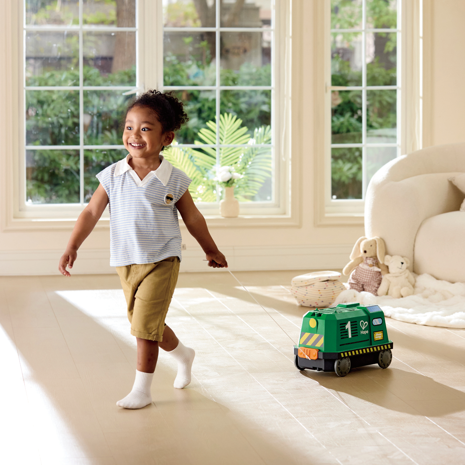  城市鐵路火車桶套裝-Hape-Eurekakids