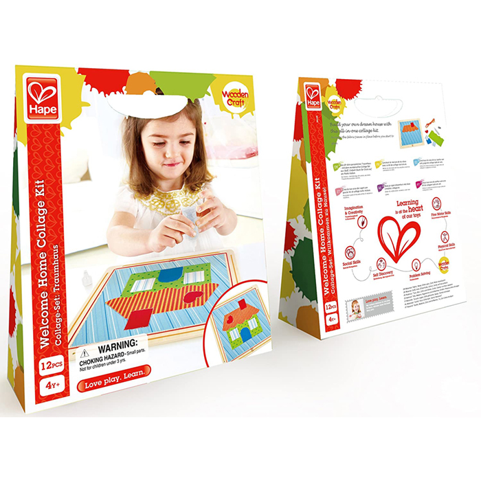 歡迎回家拼貼套件-HAPE-Eurekakids