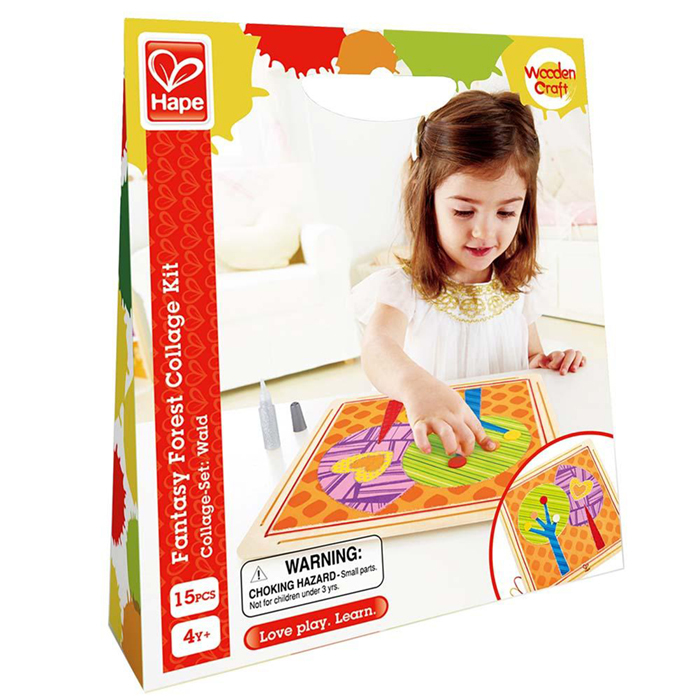 幻想森林拼貼套件-HAPE-Eurekakids