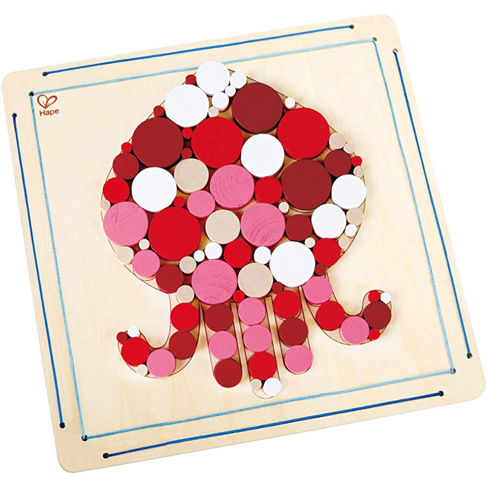 海洋章魚馬賽克套件-HAPE-Eurekakids