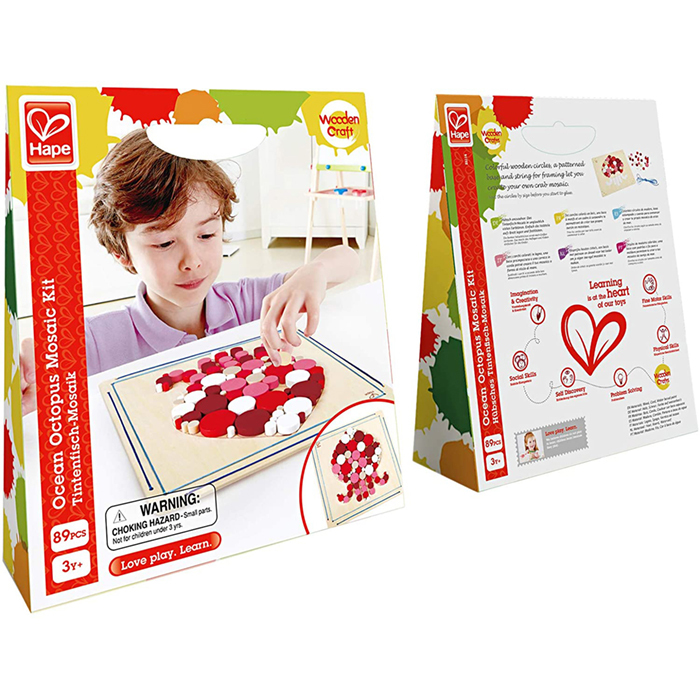 海洋章魚馬賽克套件-HAPE-Eurekakids