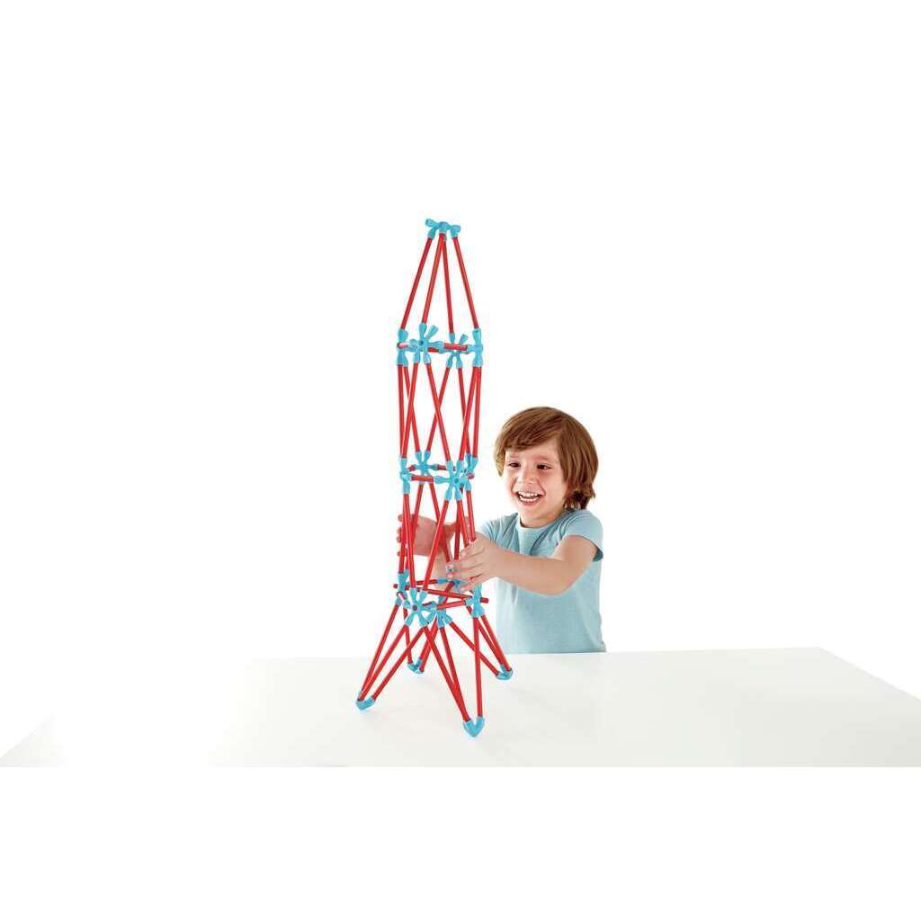 Hape Flexistix 創意竹棒 Creativity Kit 十合一幾何 - 用竹籤創造奇妙結構和機械！( 從4歲起 )