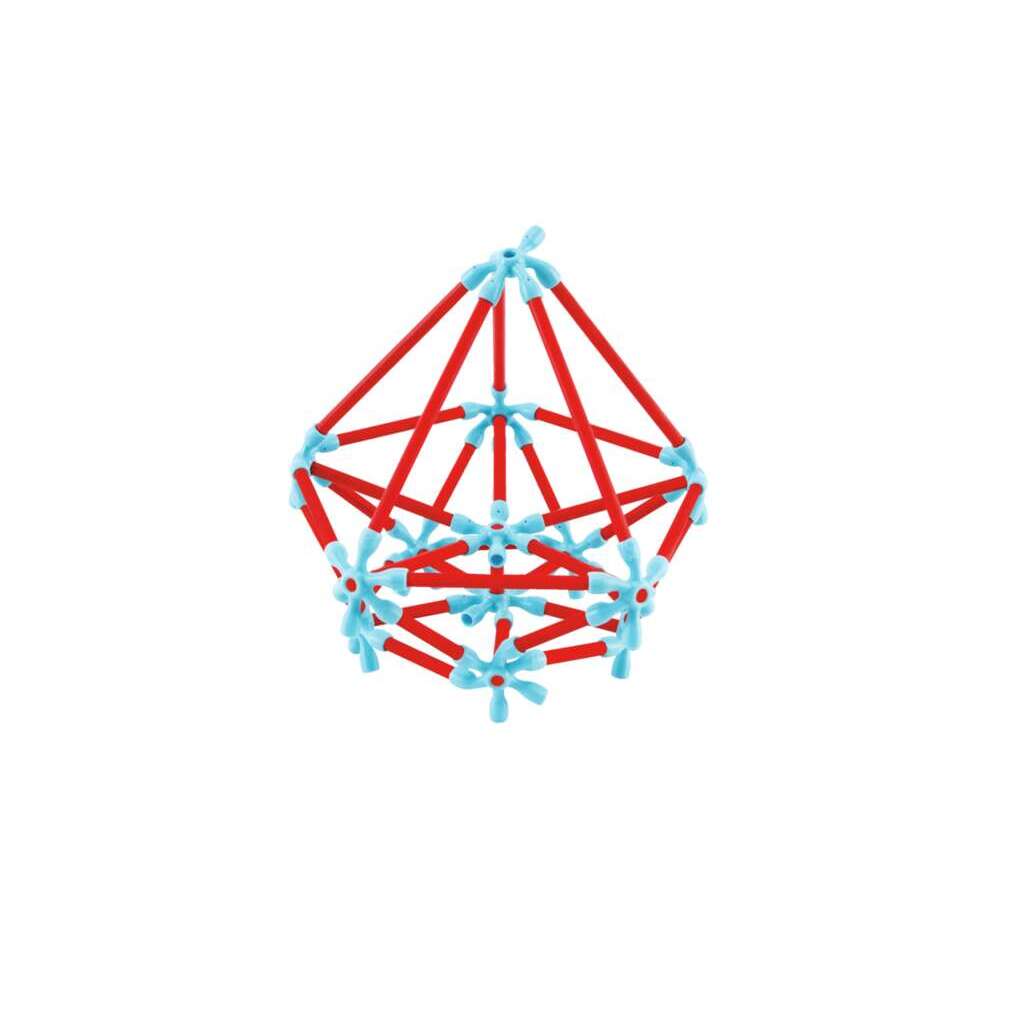 Hape Flexistix 創意竹棒 Creativity Kit 十合一幾何 - 用竹籤創造奇妙結構和機械！( 從4歲起 )