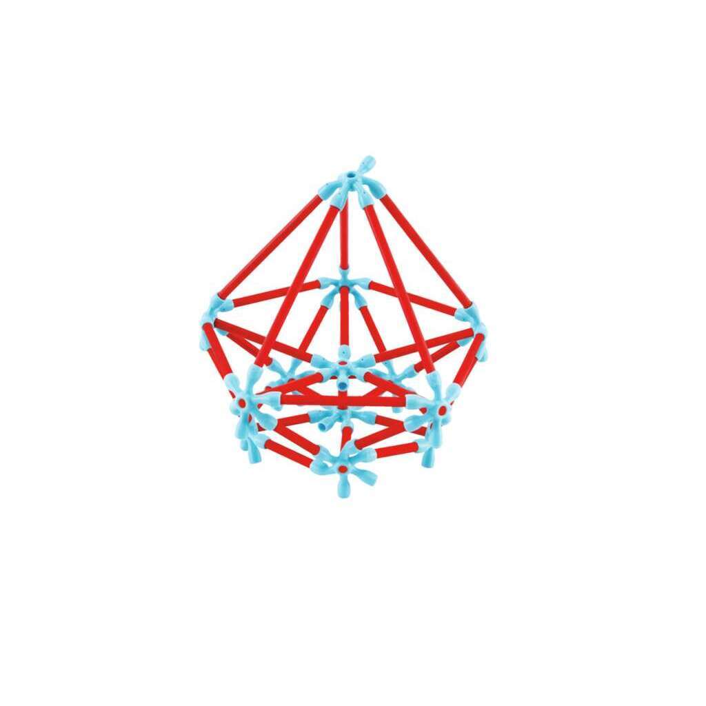 Hape Flexistix 創意竹棒 Creativity Kit 十合一幾何 - 用竹籤創造奇妙結構和機械！( 從4歲起 )