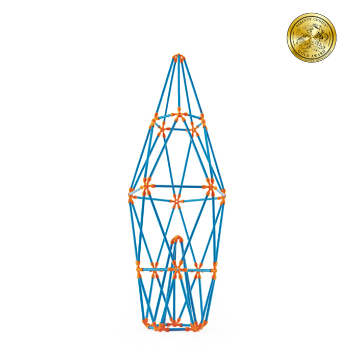 創意竹筷 - 建築塔 (STEAM 系列)-HAPE-Eurekakids