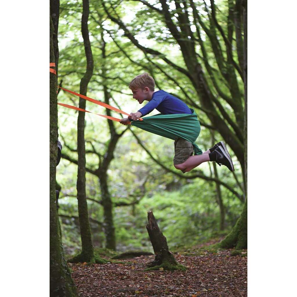 Hape Nature Fun 口袋揮桿 - 隨時隨地輕鬆地建造鞦韆或座椅 ( 從5歲起 )