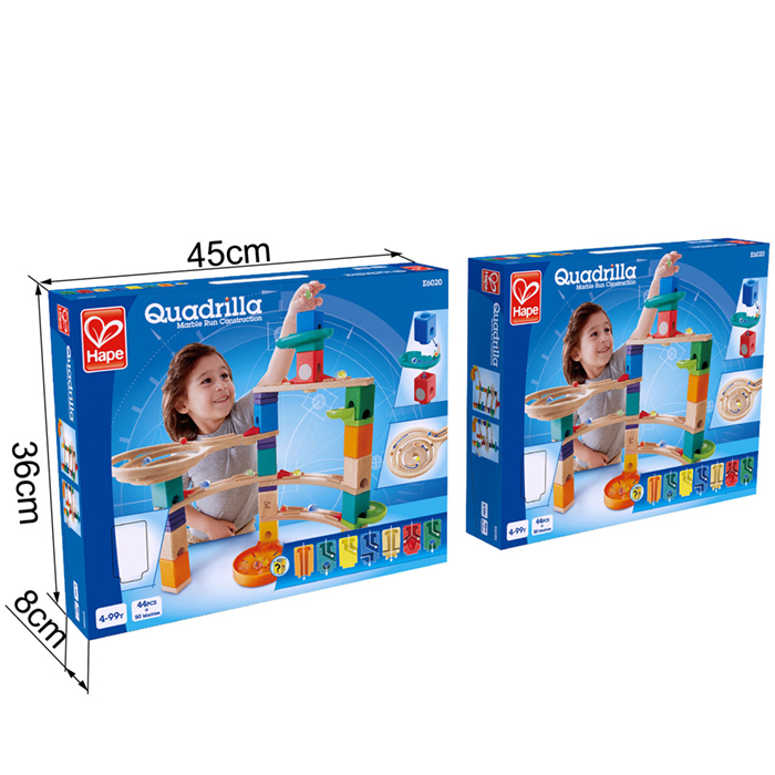 誇得瑞拉Quadrilla - 迴旋棧道套裝 (STEAM)-HAPE-Eurekakids