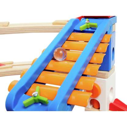 Hape Quadrilla 超級變軌螺旋套裝 Super spiral - 包含豐富配件，足以玩上好幾個小時 | STEAM 發展 ( 從4歲起 )