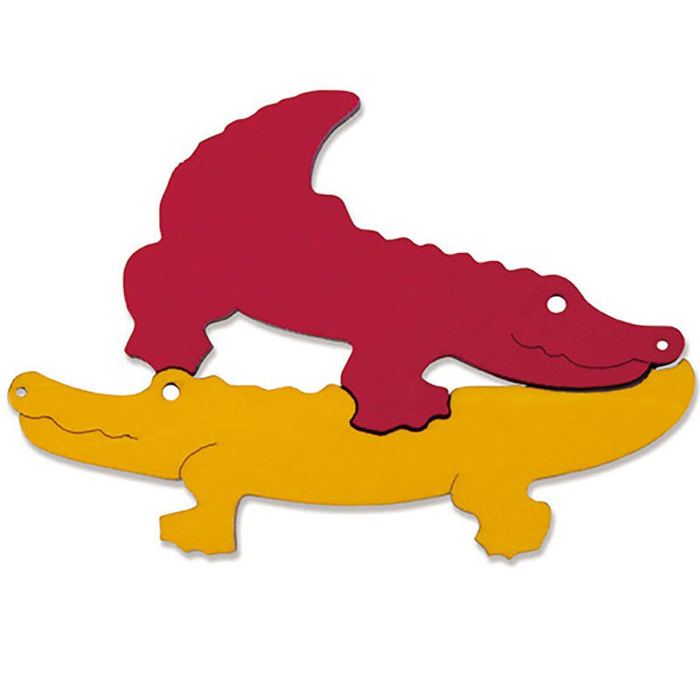 創意拼圖 - 鱷魚-HAPE-Eurekakids