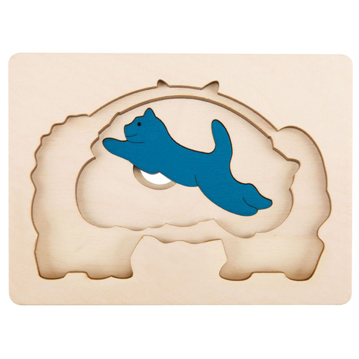 創意拼圖 - 貓-HAPE-Eurekakids