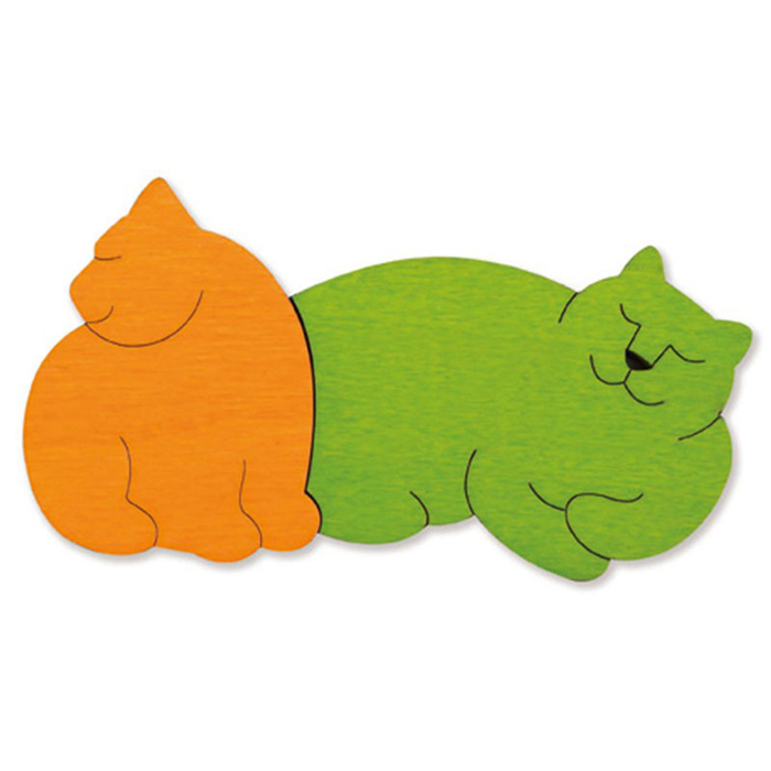 創意拼圖 - 貓-HAPE-Eurekakids