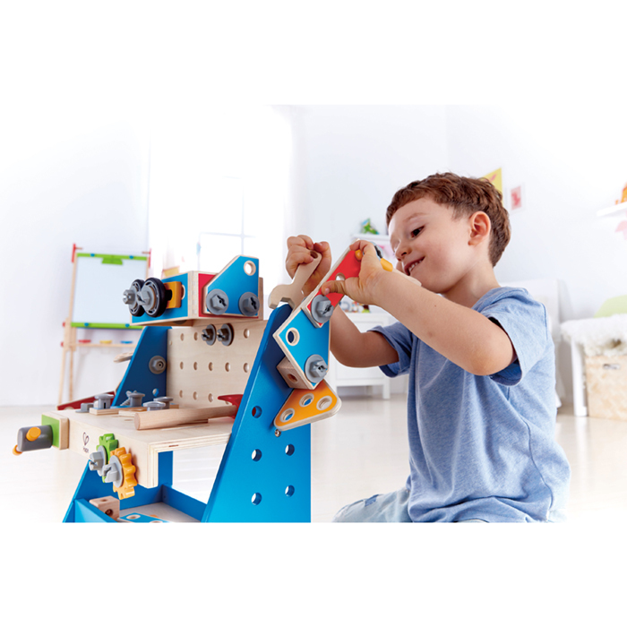 機械人建造工作檯-HAPE-Eurekakids
