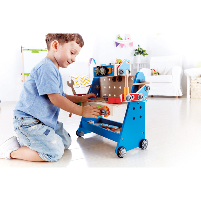 機械人建造工作檯-HAPE-Eurekakids