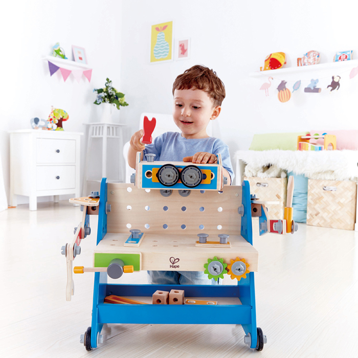 機械人建造工作檯-HAPE-Eurekakids