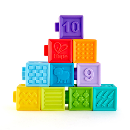 軟膠浮雕積木-HAPE-Eurekakids