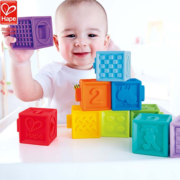 軟膠浮雕積木-HAPE-Eurekakids