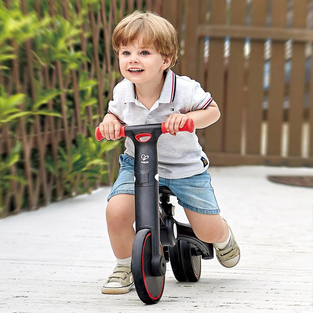 多用途變形騎士 - 紅色和黑色-Hape-Eurekakids