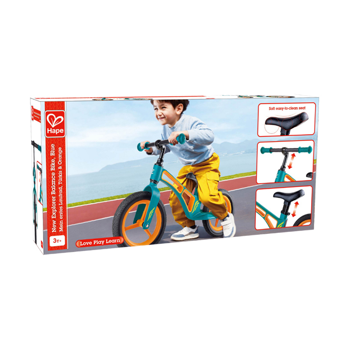 探索滑步平衡車 - 藍色-HAPE-Eurekakids