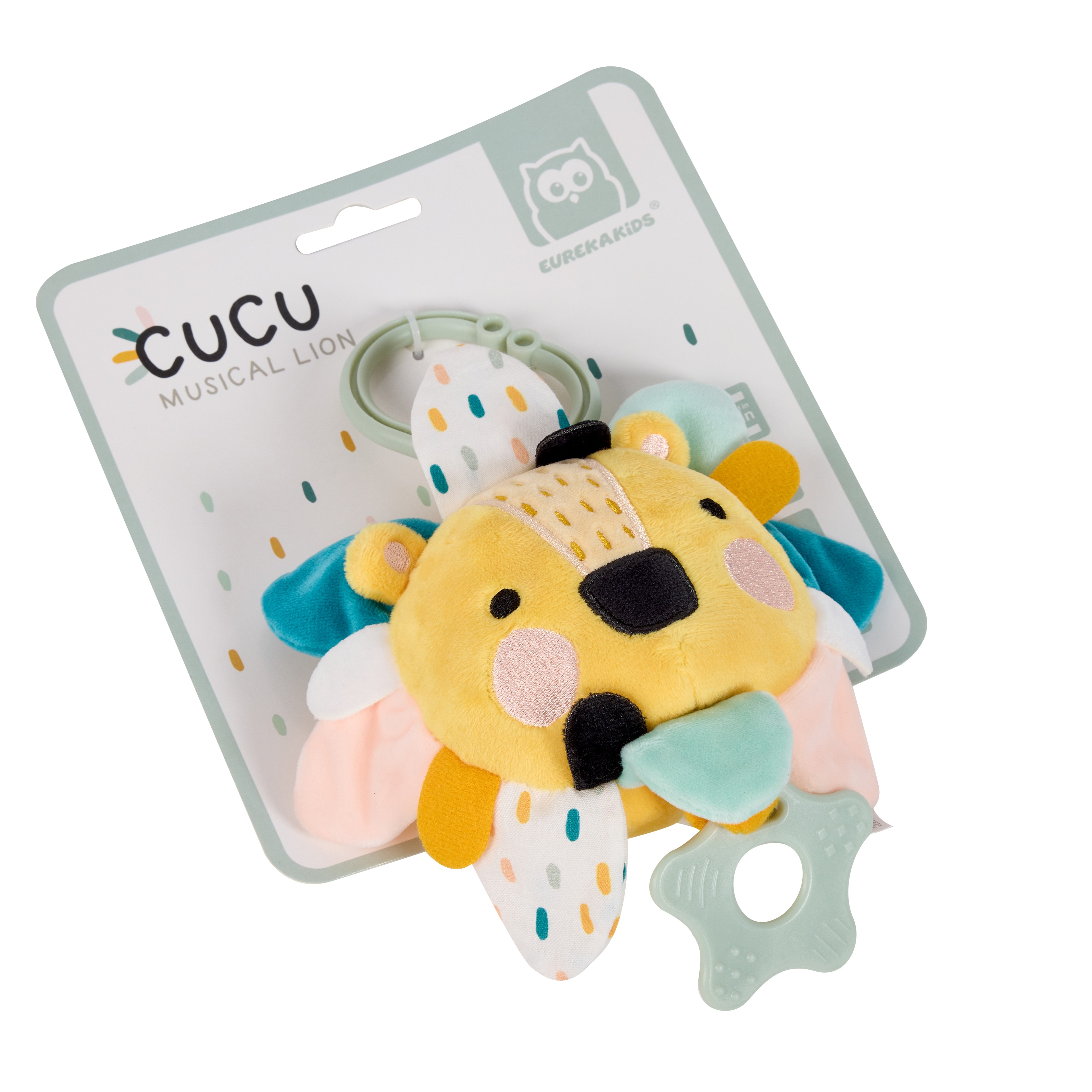 Eurekakids CUCU音樂布偶 - 獅子 (6個月至2歲)