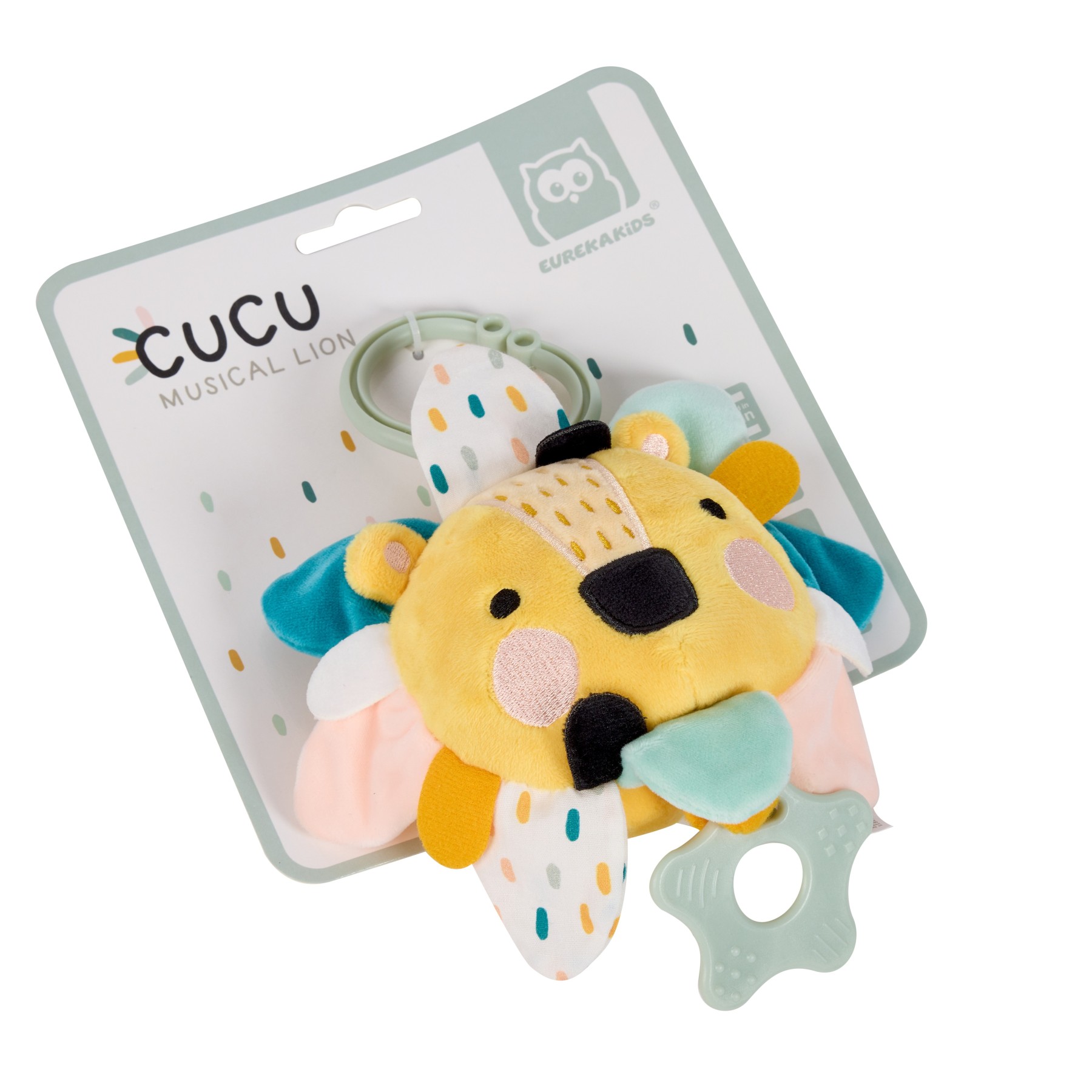 Eurekakids CUCU音樂布偶 - 獅子 (6個月至2歲)