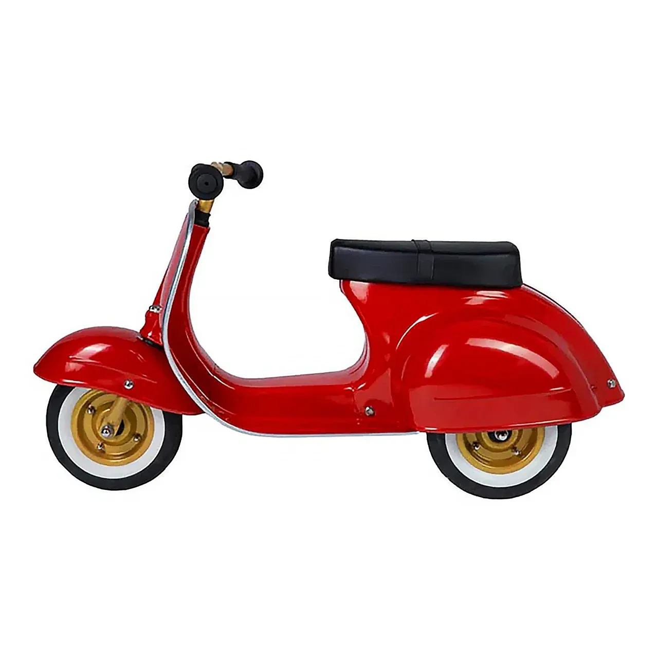 Ambosstoys PRIMO 經典復古造型滑步車 - 櫻桃紅 (RED)-Ambosstoys-Eurekakids